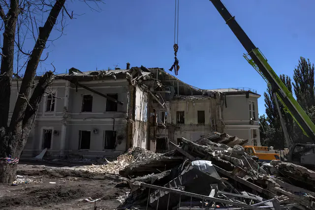 Постраждалу від війни київську лікарню ретельно перевіряють на предмет відновлення
